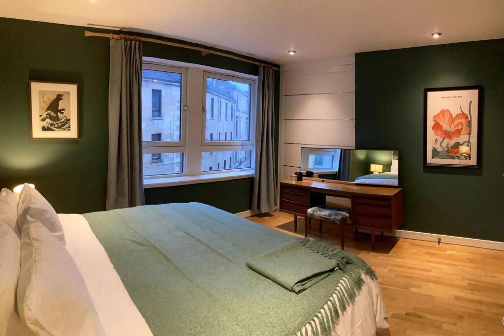 Stylish 2 Bed Accessible Flat Perfect Location Appartamento Glasgow Esterno foto